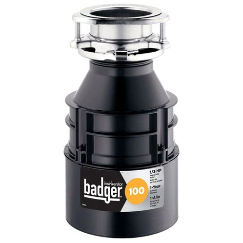 model badger 100 1 reset button|InSinkErator Badger 100 User Guide